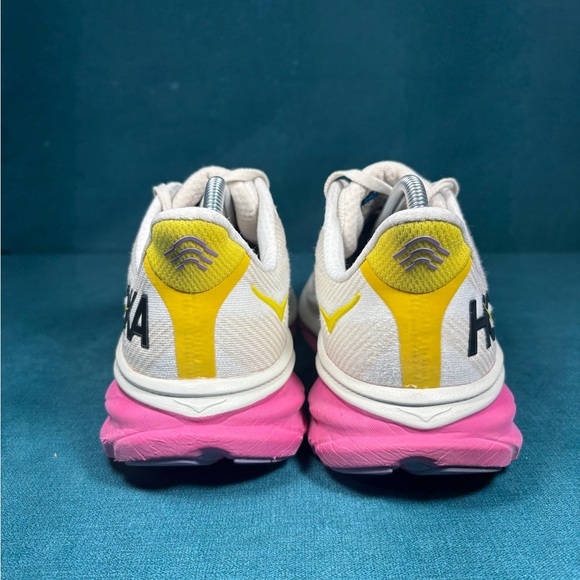 Hoka One Clifton 9 multicolor shoes women’s size 10 - Picture 2 of 8